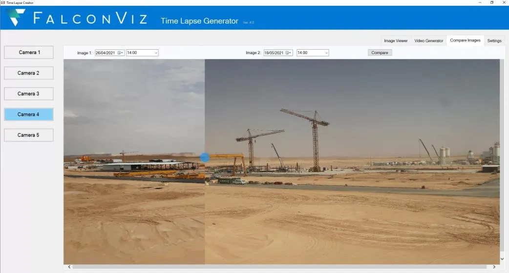 Time-Lapse Video Generation Application